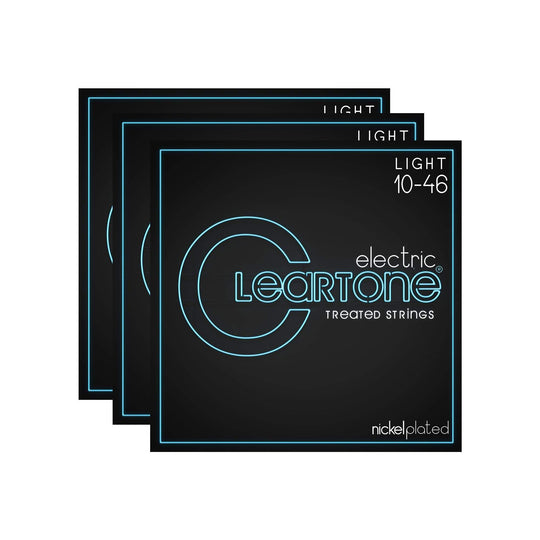 Cleartone Electric Light 10-46 3 Pack Bundle Accessories / Strings / Guitar Strings