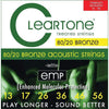 Cleartone Medium Gauge 80/20 Bronze Coated Acoustic Strings Accessories / Strings / Guitar Strings