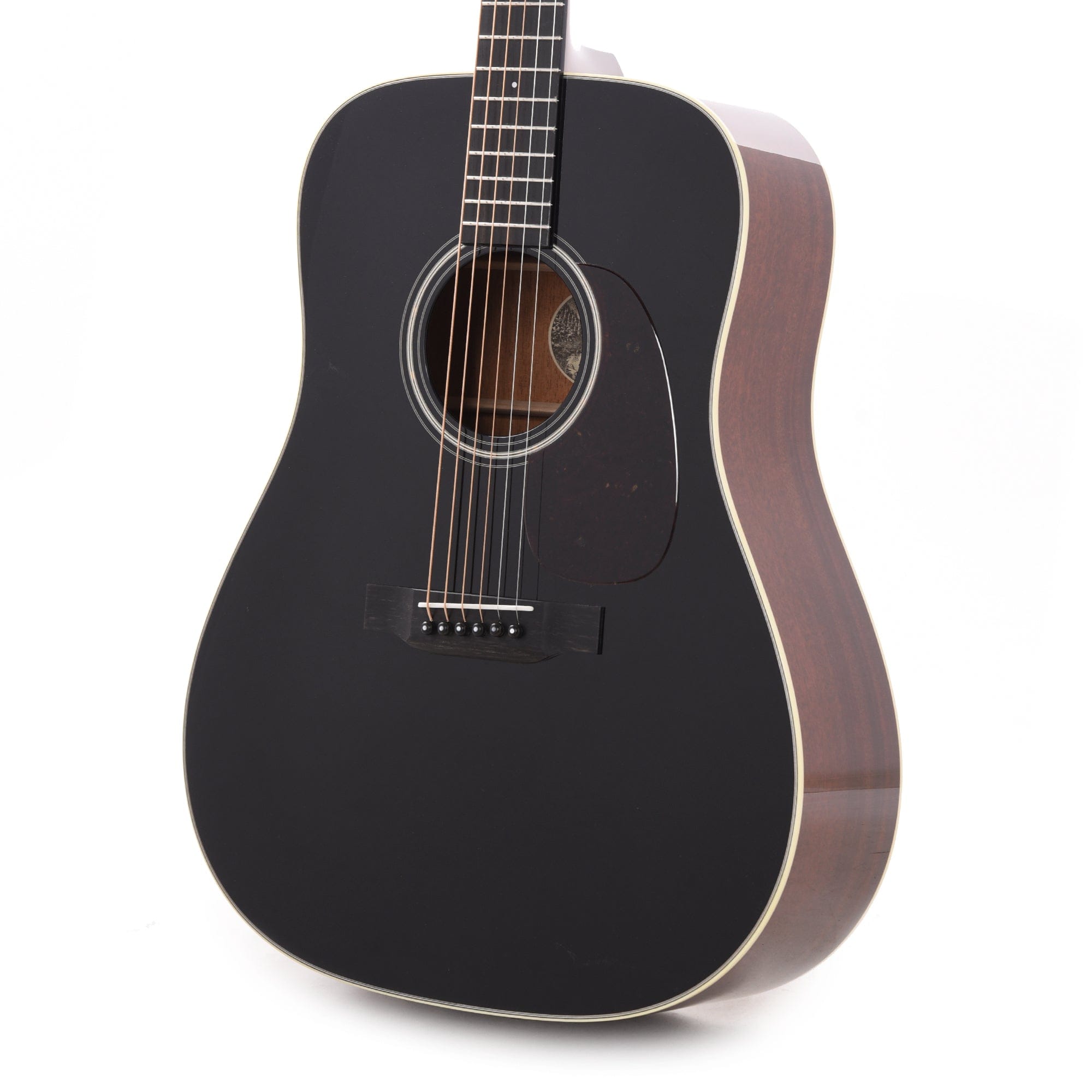 Collings D1 Jet Black Top w/Ivoroid Binding & 1 3/4
