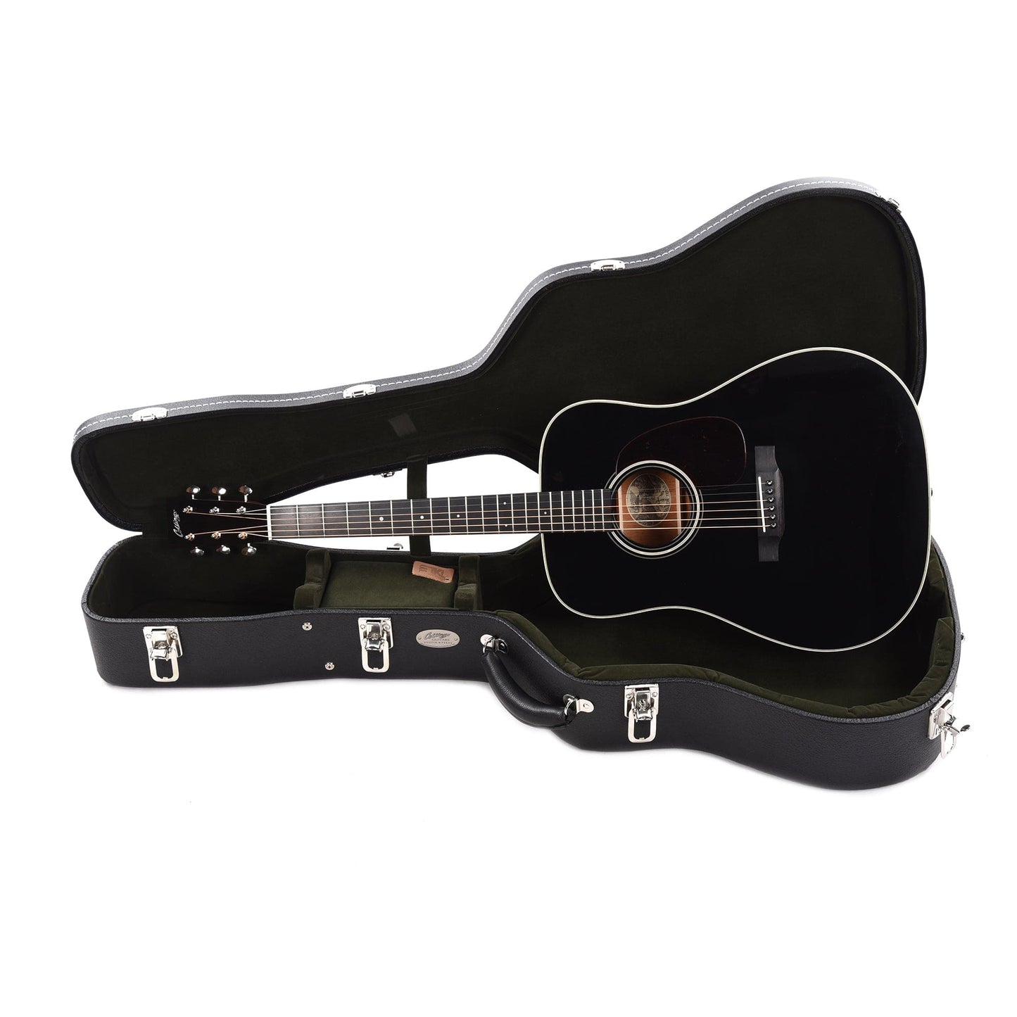Collings D1 Jet Black Top w/Ivoroid Binding & 1 3/4" Nut Acoustic Guitars / Dreadnought