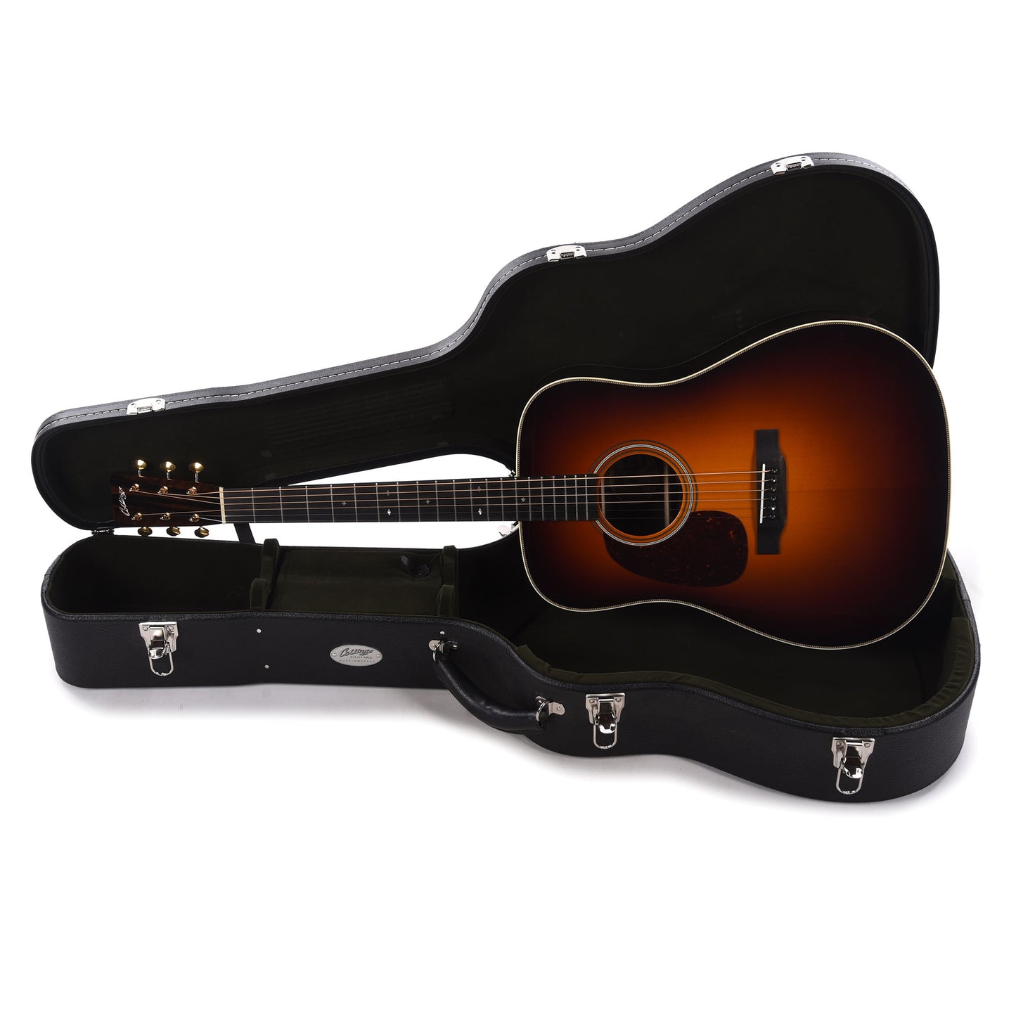 Collings D2H LEFTY Adirondack/Rosewood Sunburst w/1 3/4" Nut, Rope Purfling, Adirondack Bracing, & Gold Tuners Acoustic Guitars / Dreadnought
