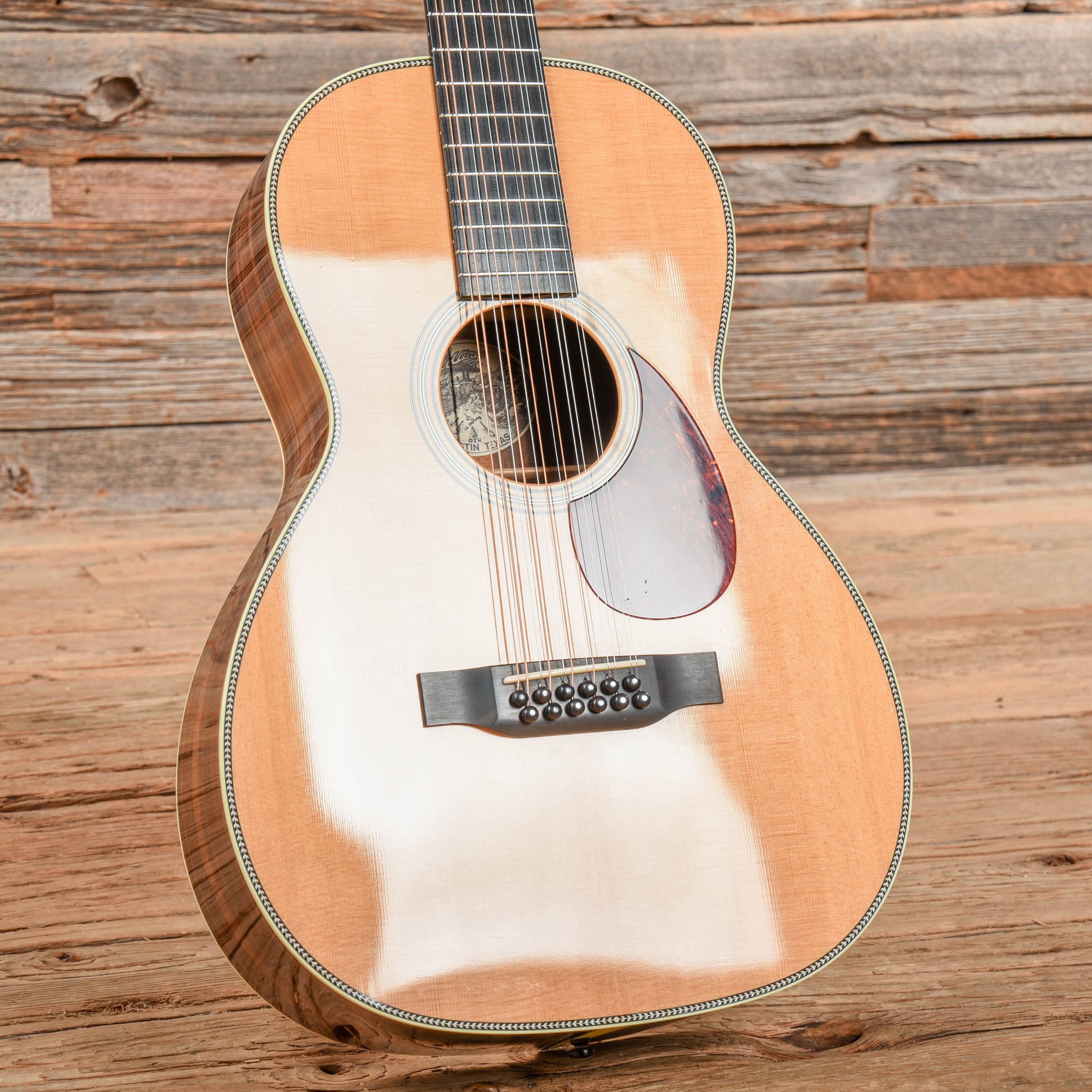 Collings 02H 12-String Natural Acoustic Guitars / Parlor