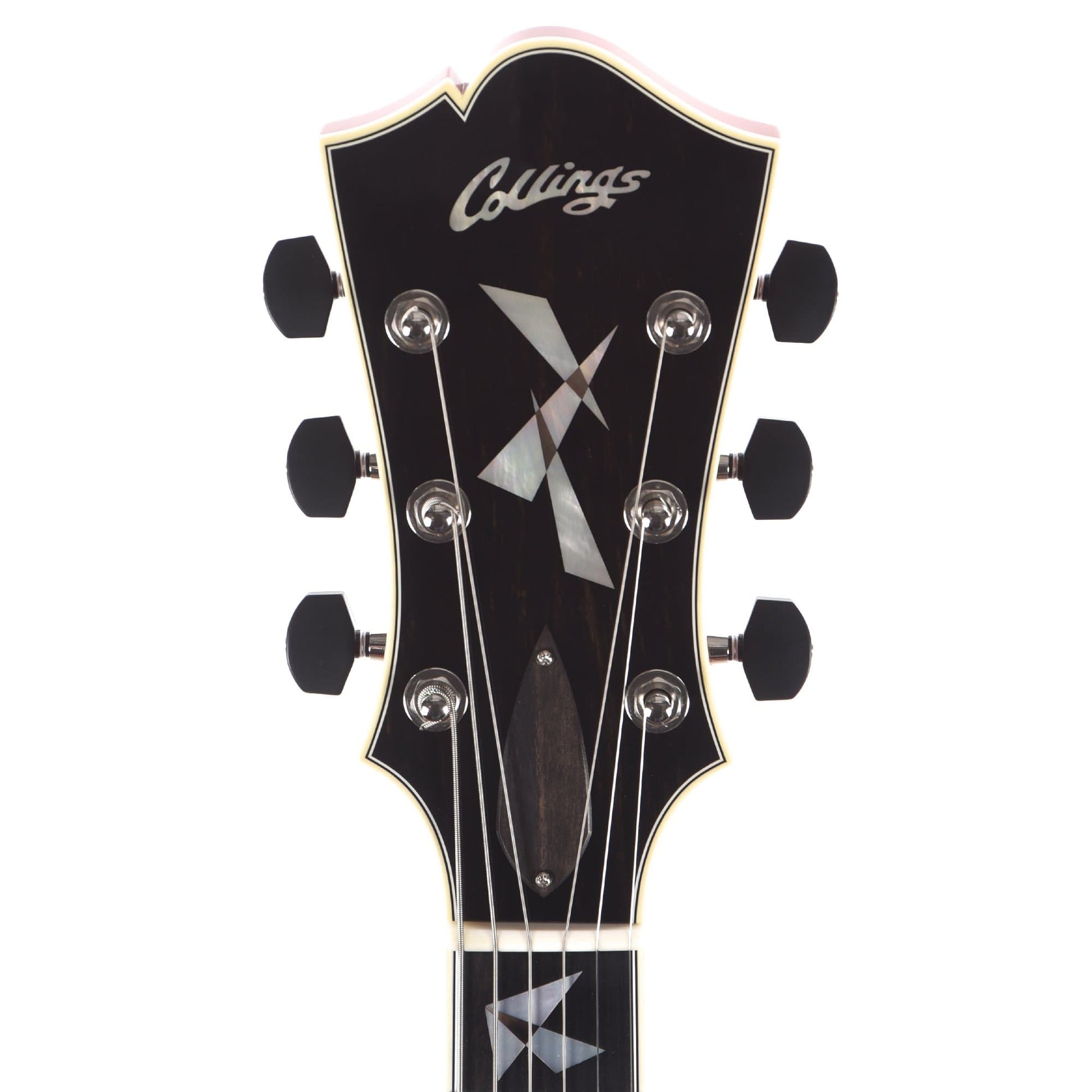 Collings City Limits Jazz Archtop Tangerine Sunburst w/Broken Glass Inlays & Lollar Johnny Smith Mini-Humbucker Electric Guitars / Archtop