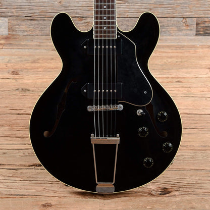 Collings I-30 LC Aged Jet Black w/Aged Hardware, Lollar Dogear P90s Electric Guitars / Hollow Body