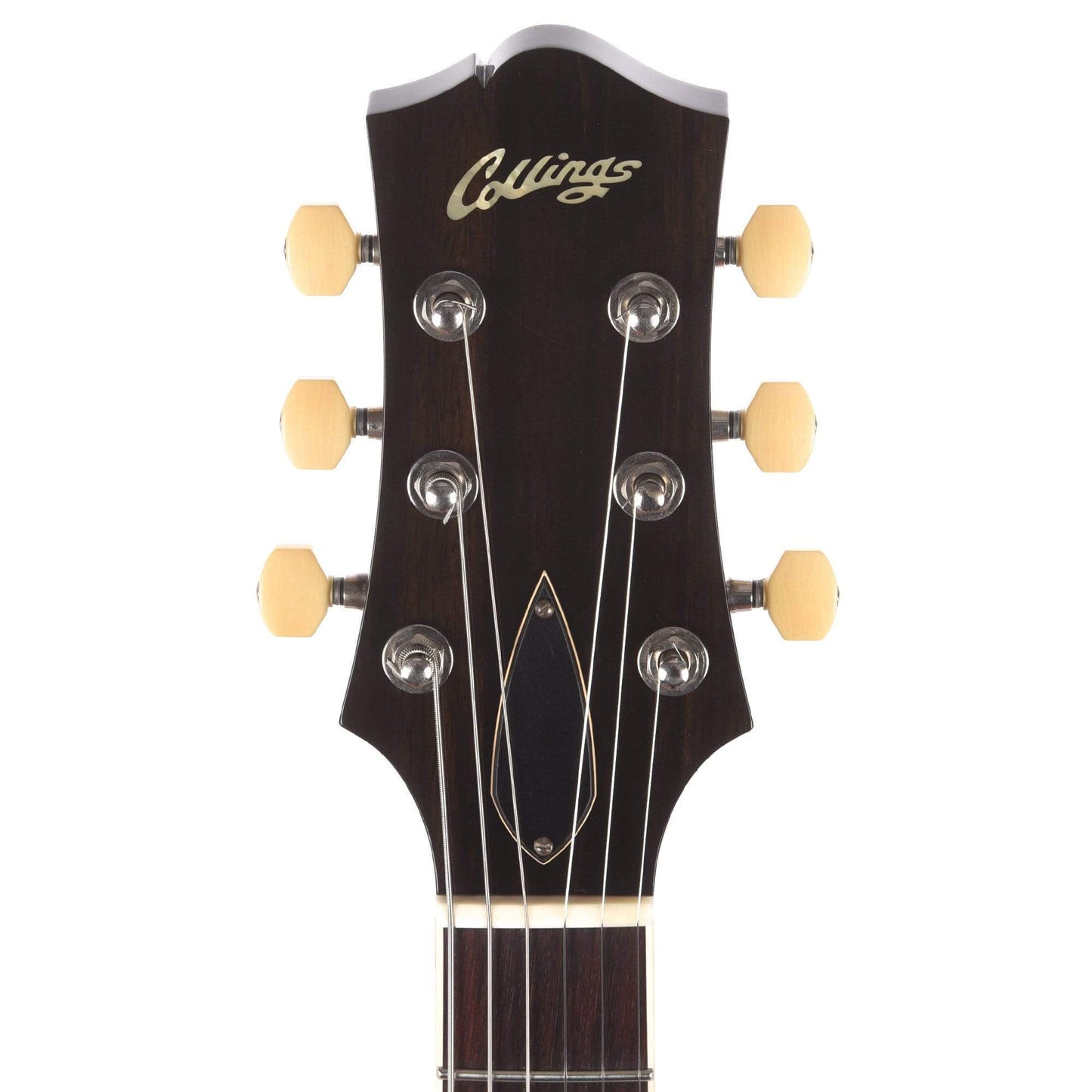 Collings I-30 LC Aged Jet Black w/Aged Hardware, Lollar Dogear P90s, & Hardshell Case Electric Guitars / Hollow Body