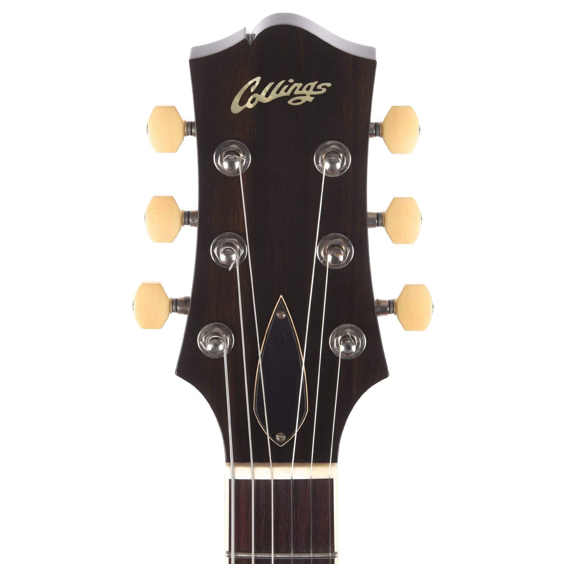 Collings I-30 LC Aged Jet Black w/Aged Hardware, Lollar Dogear P90s, & Hardshell Case Electric Guitars / Hollow Body