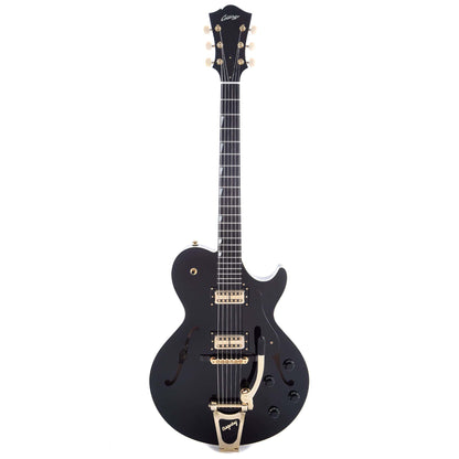 Collings Statesman LC Jet Black w/Black Pickguard, Gold Hardware, & Bigsby Electric Guitars / Hollow Body