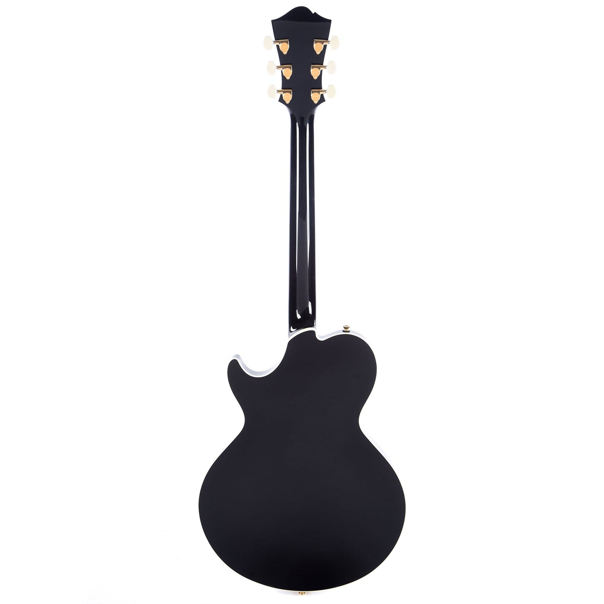 Collings Statesman LC Jet Black w/Black Pickguard, Gold Hardware, & Bigsby Electric Guitars / Hollow Body