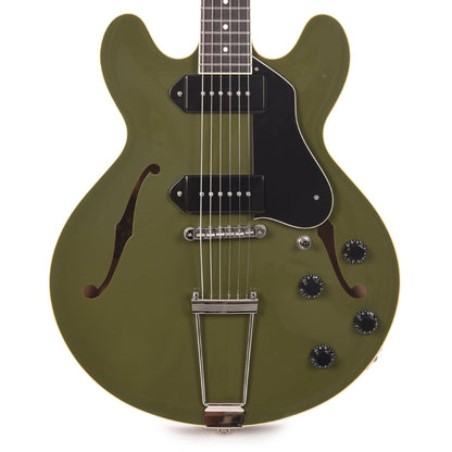 Collings I-30 LC Olive Drab w/Black Knobs Electric Guitars / Semi-Hollow