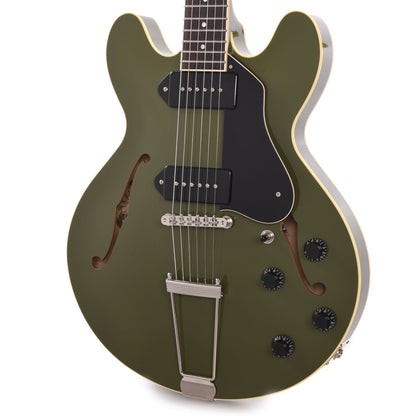 Collings I-30 LC Olive Drab w/Black Knobs Electric Guitars / Semi-Hollow