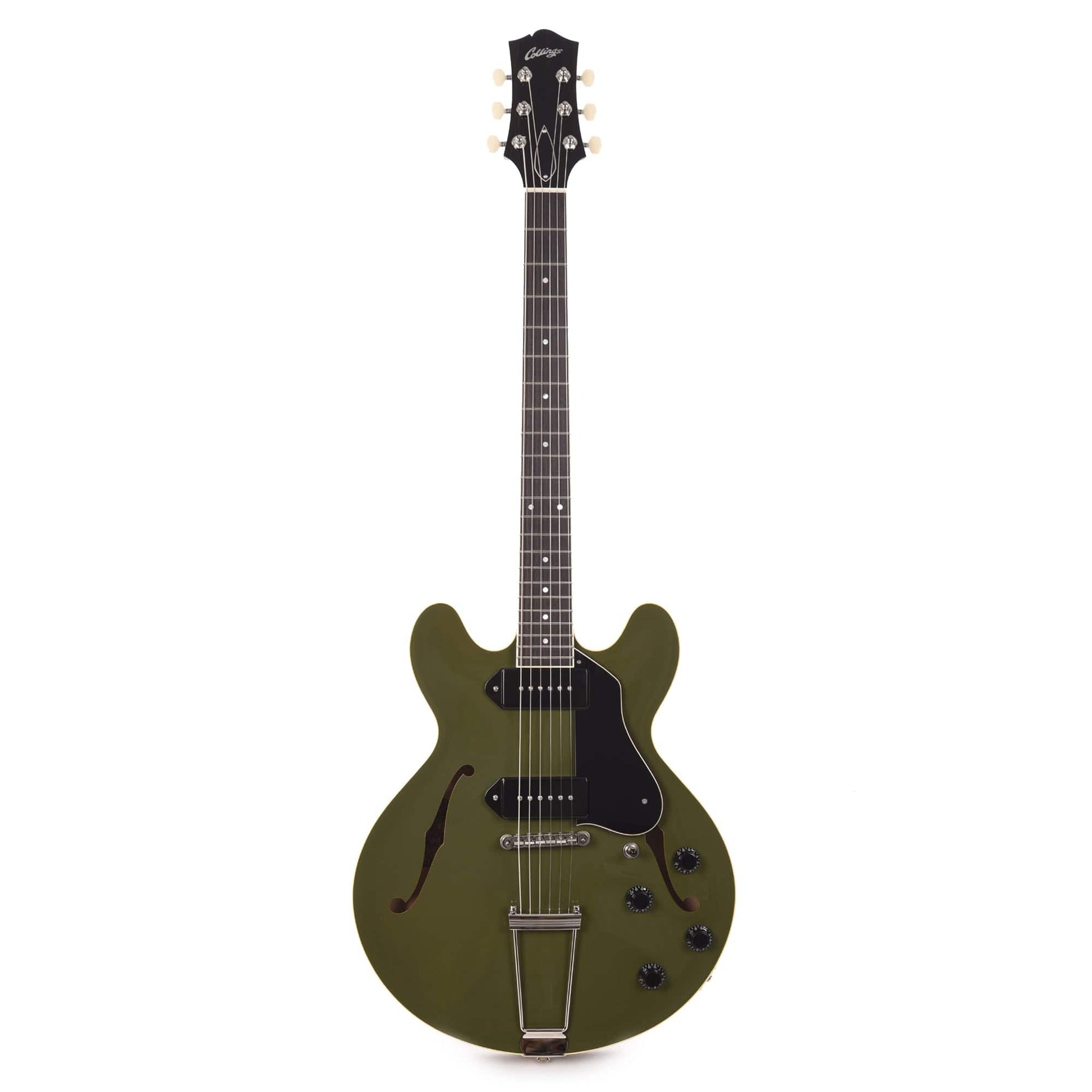 Collings I-30 LC Olive Drab w/Black Knobs Electric Guitars / Semi-Hollow