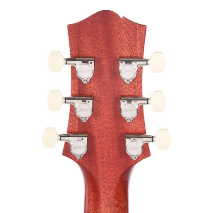 Collings I-35 DLX Faded Cherry Premium Quilted Top w/Parallelogram Inlays, Lollar Humbuckers Electric Guitars / Semi-Hollow