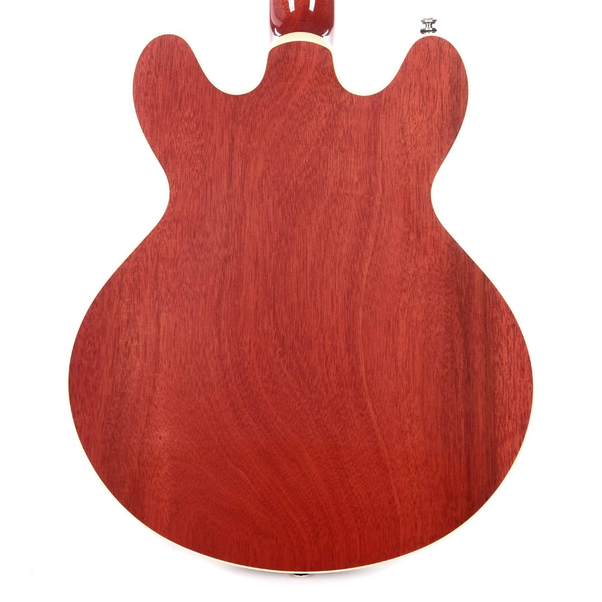 Collings I-35 DLX Faded Cherry Premium Quilted Top w/Parallelogram Inlays, Lollar Humbuckers Electric Guitars / Semi-Hollow