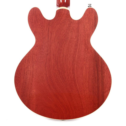 Collings I-35 DLX Faded Cherry Premium Quilted Top w/Parallelogram Inlays, Lollar Humbuckers Electric Guitars / Semi-Hollow