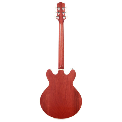 Collings I-35 DLX Faded Cherry Premium Quilted Top w/Parallelogram Inlays, Lollar Humbuckers Electric Guitars / Semi-Hollow