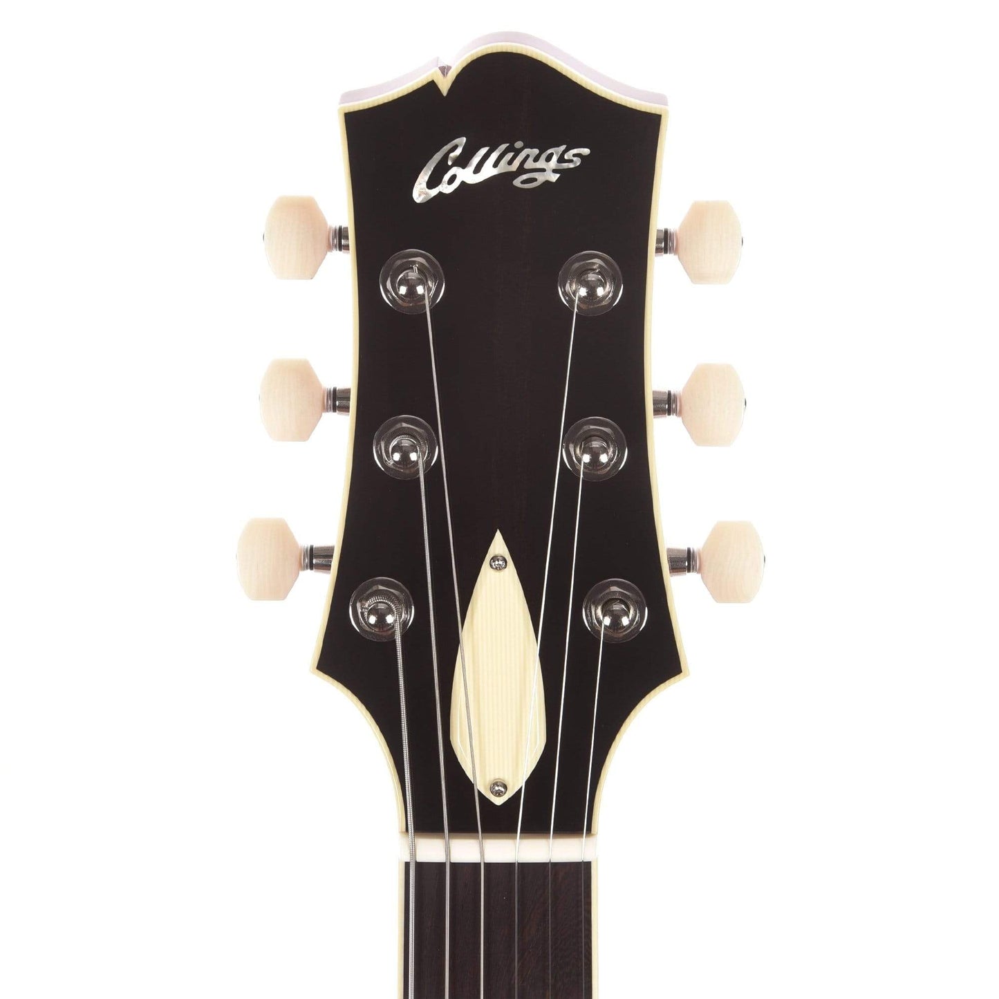 Collings I-35 DLX Faded Cherry Premium Quilted Top w/Parallelogram Inlays, Lollar Humbuckers Electric Guitars / Semi-Hollow