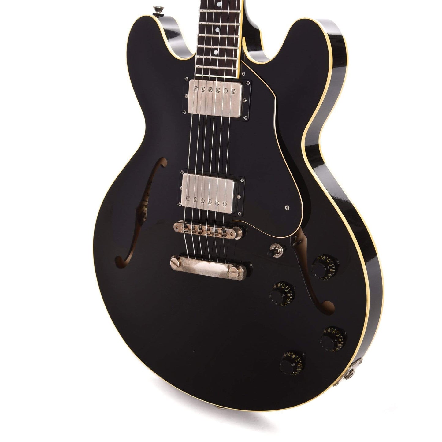 Collings I-35 LC Aged Jet Black w/ThroBack Custom ER Pickups Electric Guitars / Semi-Hollow