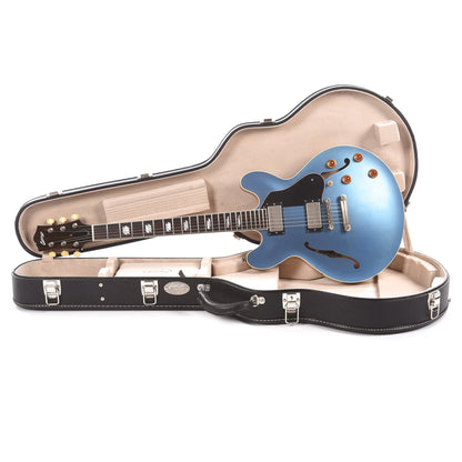 Collings I-35 LC Aged Pelham Blue Top w/Lollar Humbuckers, Parallelogram Inlays & Ivoroid Knobs Electric Guitars / Semi-Hollow