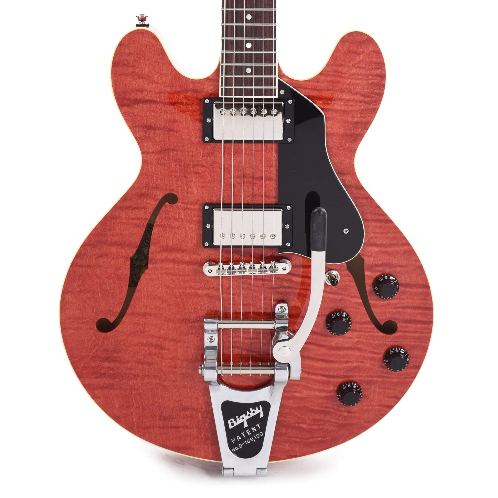 Collings I-35 LC Faded Cherry w/Bigsby Electric Guitars / Semi-Hollow