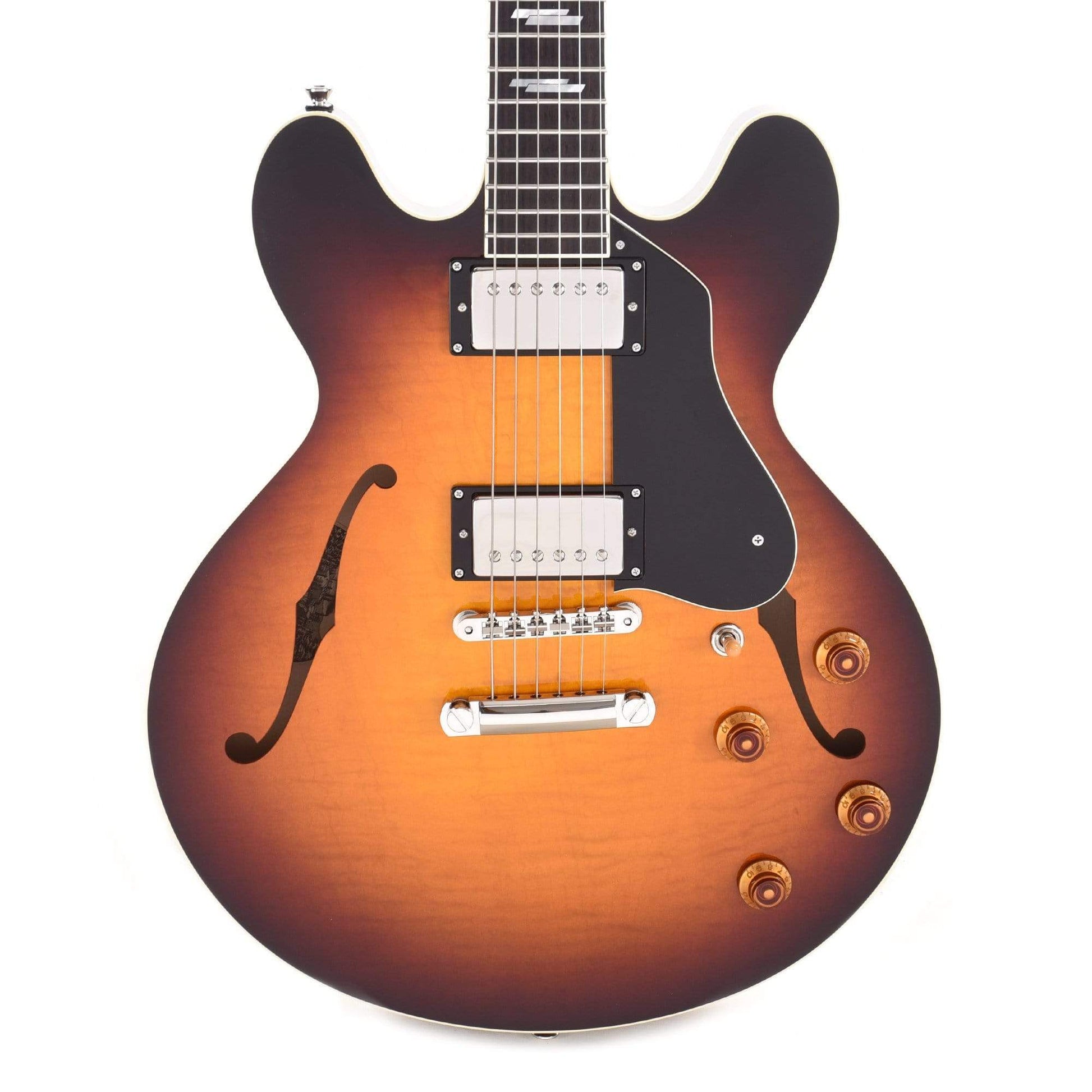 Collings I-35 LC Tobacco Sunburst w/ThroBak SLE-101 Plus Pickups & Parallelogram Inlays Electric Guitars / Semi-Hollow
