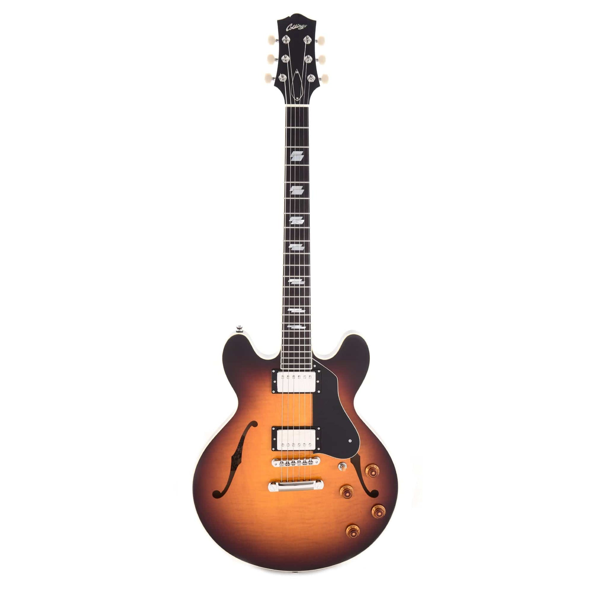Collings I-35 LC Tobacco Sunburst w/ThroBak SLE-101 Plus Pickups & Parallelogram Inlays Electric Guitars / Semi-Hollow