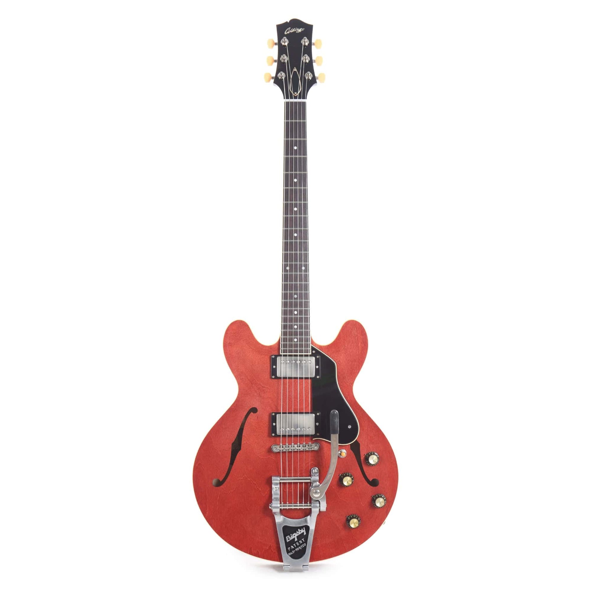 Collings I-35 LC Vintage Aged Faded Cherry w/Bigsby Electric Guitars / Semi-Hollow