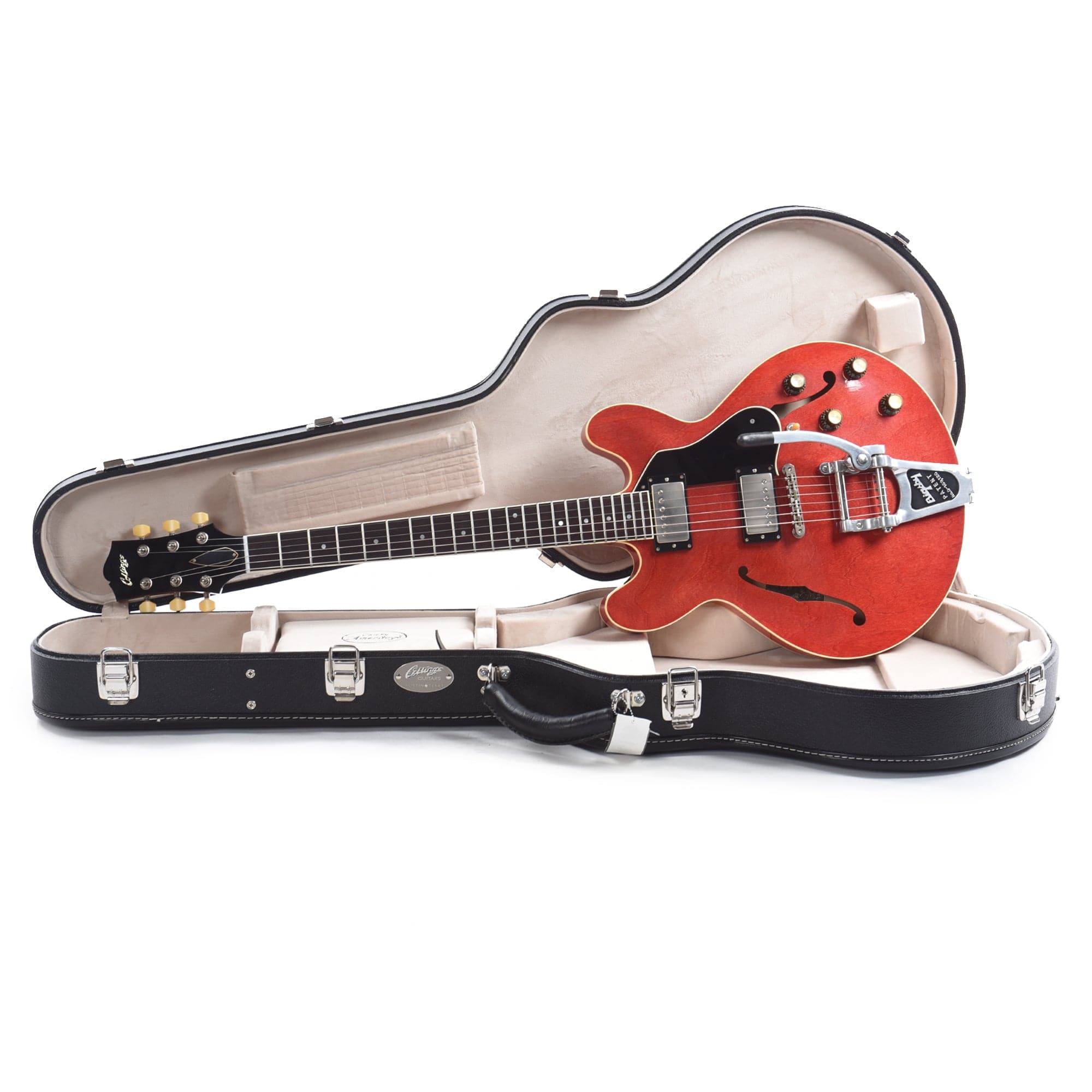 Collings I-35 LC Vintage Aged Faded Cherry w/Bigsby – Chicago