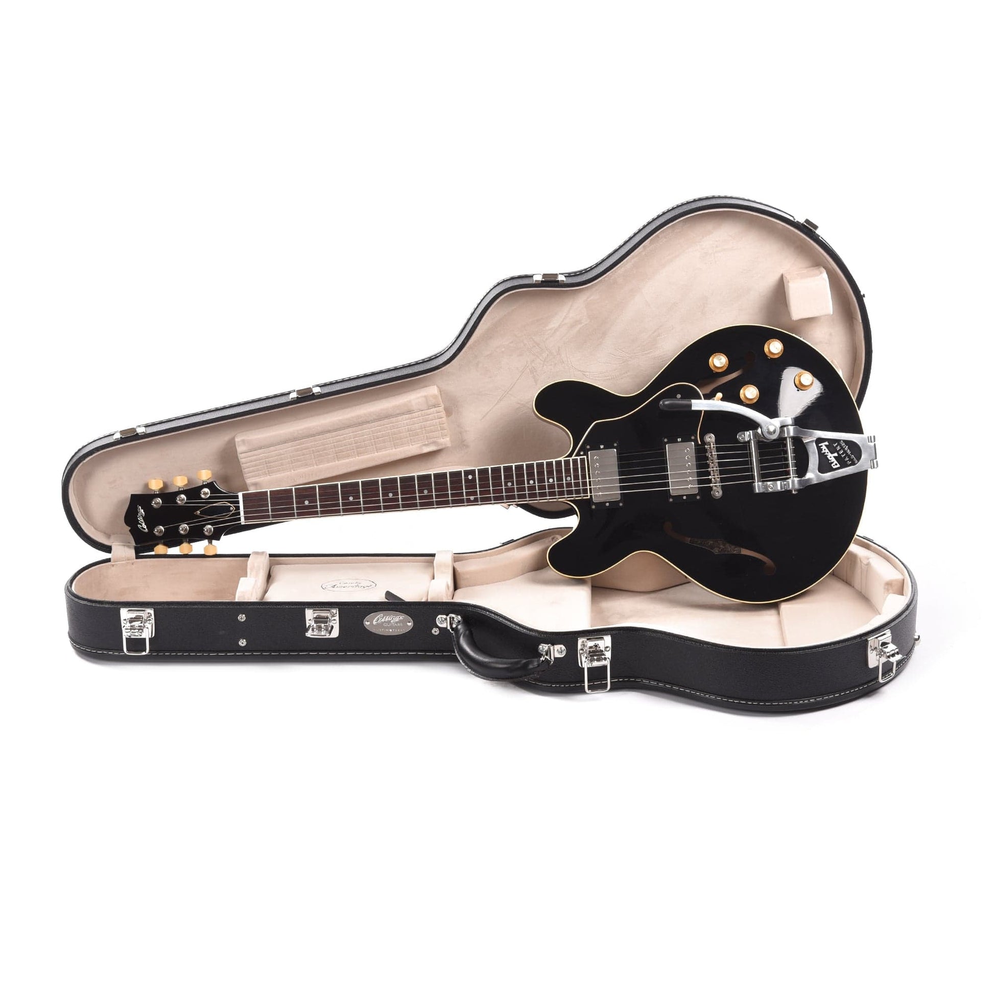 Collings I-35 LC Vintage Aged Jet Black w/Bigsby Electric Guitars / Semi-Hollow