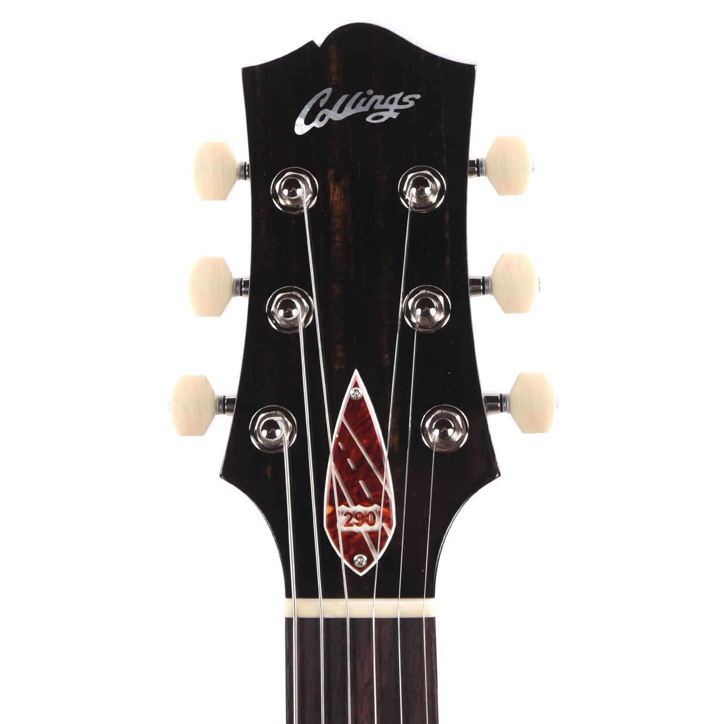 Collings 290 DC Charcoal Frost w/Schaller Signum Bridge & Tortoise Pickguard Electric Guitars / Solid Body