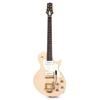 Collings 360 Limited Ash Warm White Flamed Neck w/Gold Hardware, Bigsby, & Lollar P90s Electric Guitars / Solid Body