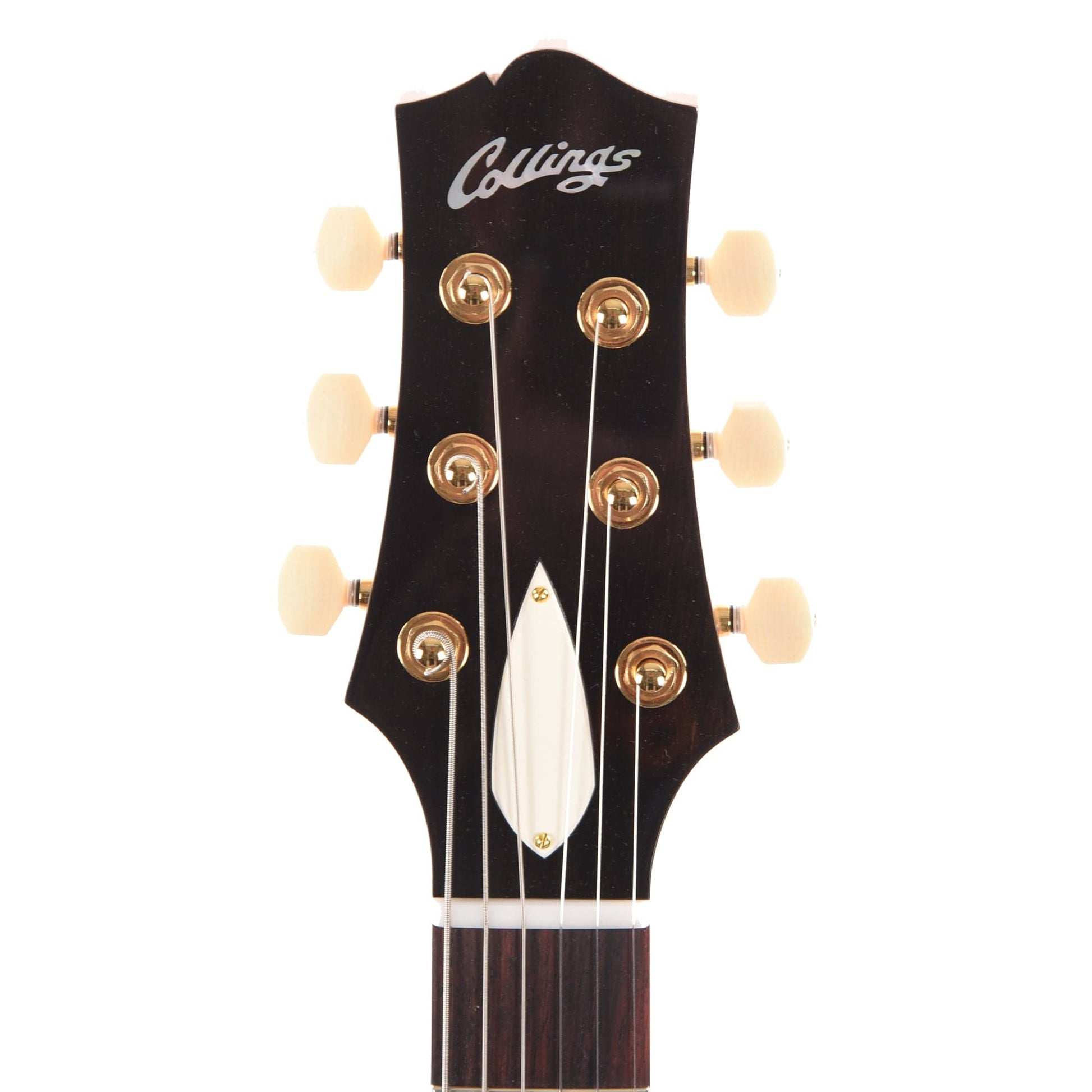 Collings 360 Limited Ash Warm White Flamed Neck w/Gold Hardware, Bigsby, & Lollar P90s Electric Guitars / Solid Body