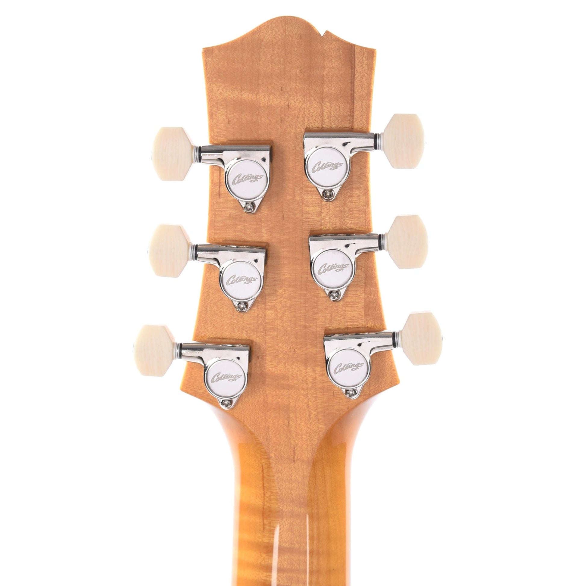 Collings 360 LT Jet Black w/Flame Maple Neck & Tortoise Pickguard Electric Guitars / Solid Body