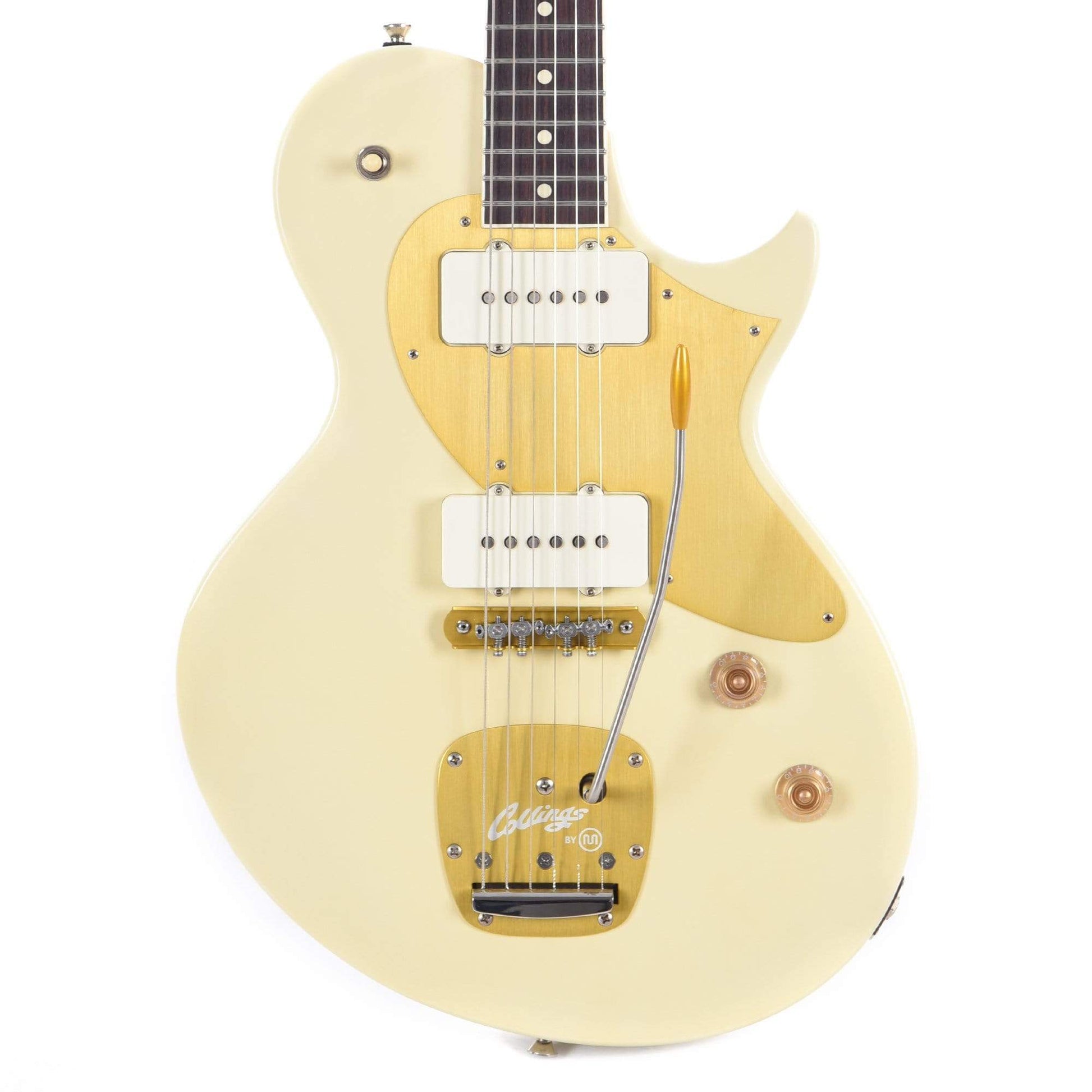Collings 360 LT M Special Aged Olympic White w/Lollar Jazzmasters Electric Guitars / Solid Body