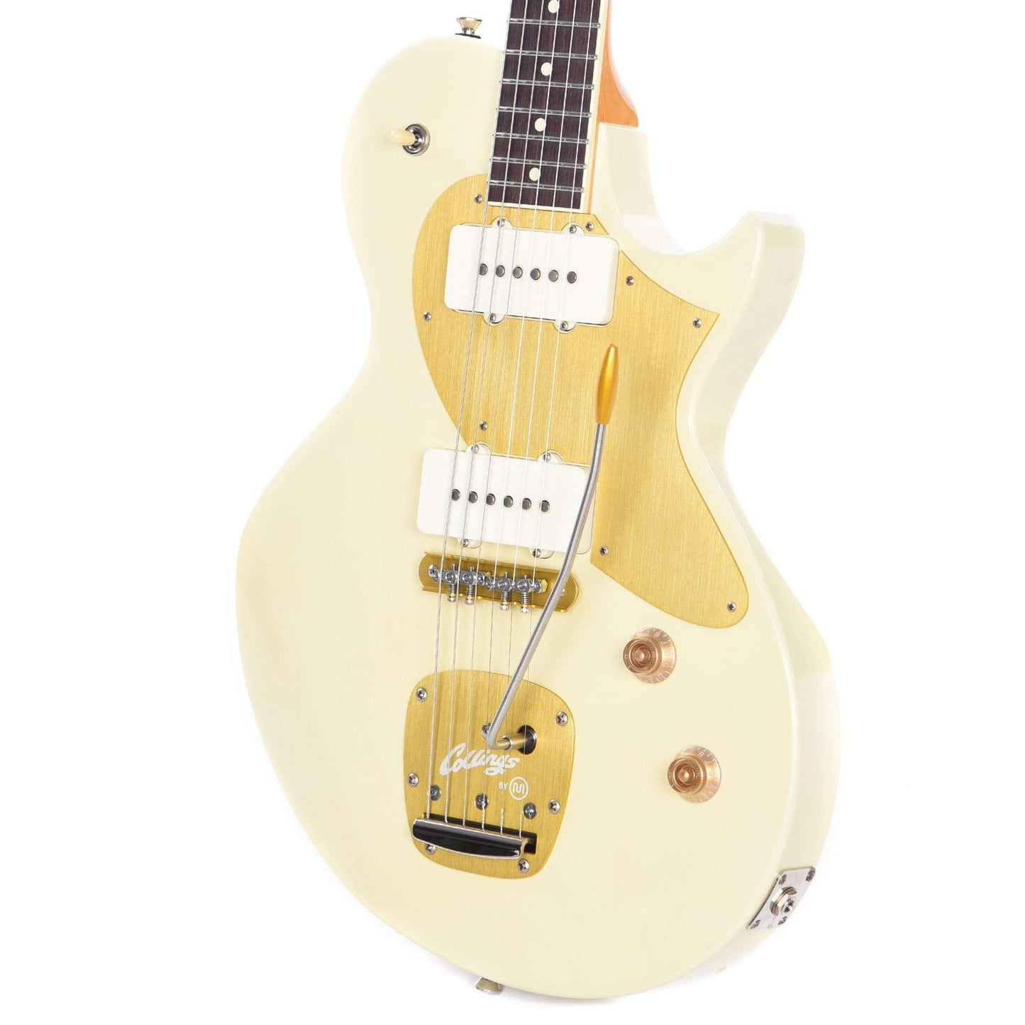 Collings 360 LT M Special Aged Olympic White w/Lollar Jazzmasters Electric Guitars / Solid Body
