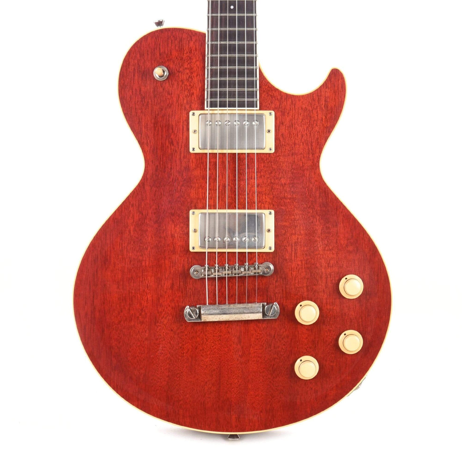 Collings City Limits Deluxe Mahogany Aged Crimson w/ThroBak Custom ER MVX Humbuckers Electric Guitars / Solid Body
