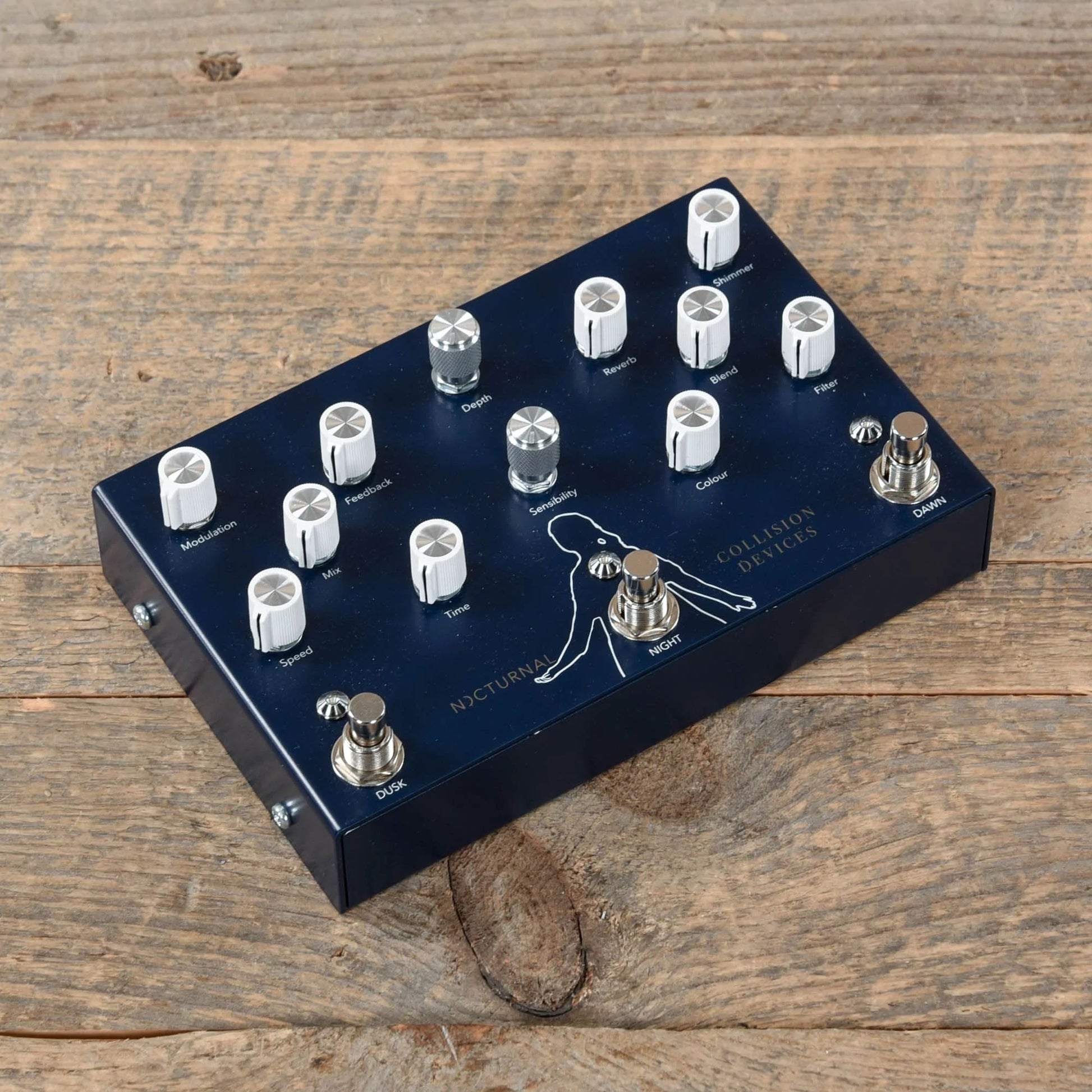 shimmer pedal Collision Devices Nocturnal Shimmer Delay/Tremolo Pedal – Chicago Music Exchange