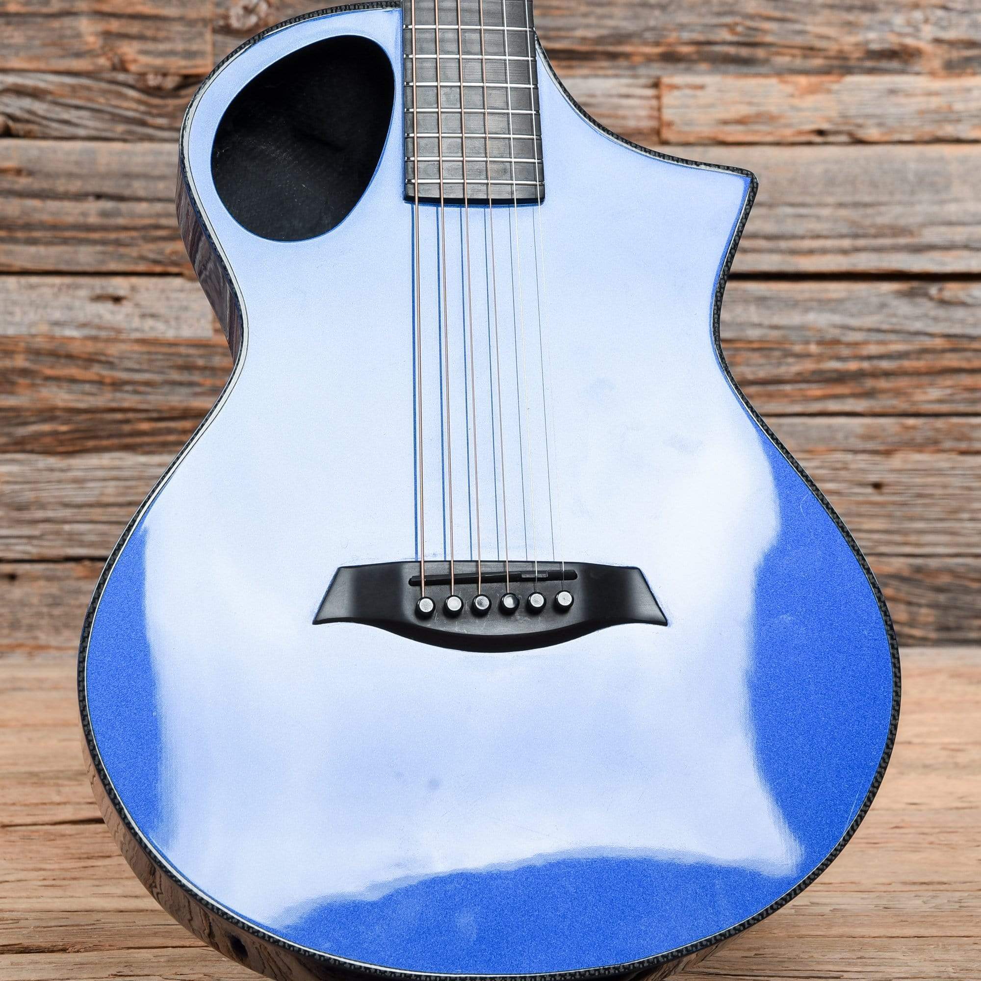 Composite Acoustics Cargo HG Blue Acoustic Guitars / Concert