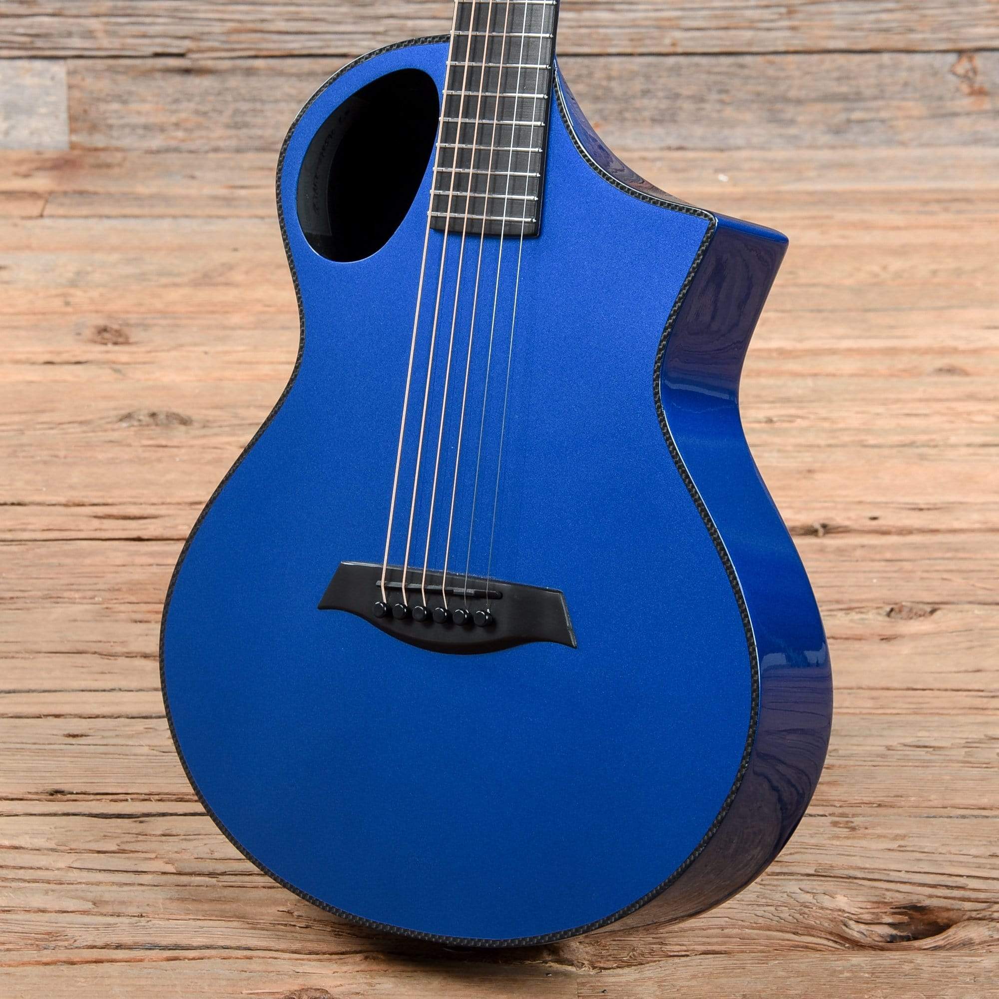 Composite Acoustics Cargo HG Blue Acoustic Guitars / Concert