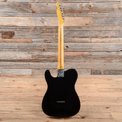 Coop T-Style Thinline Black Electric Guitars / Semi-Hollow