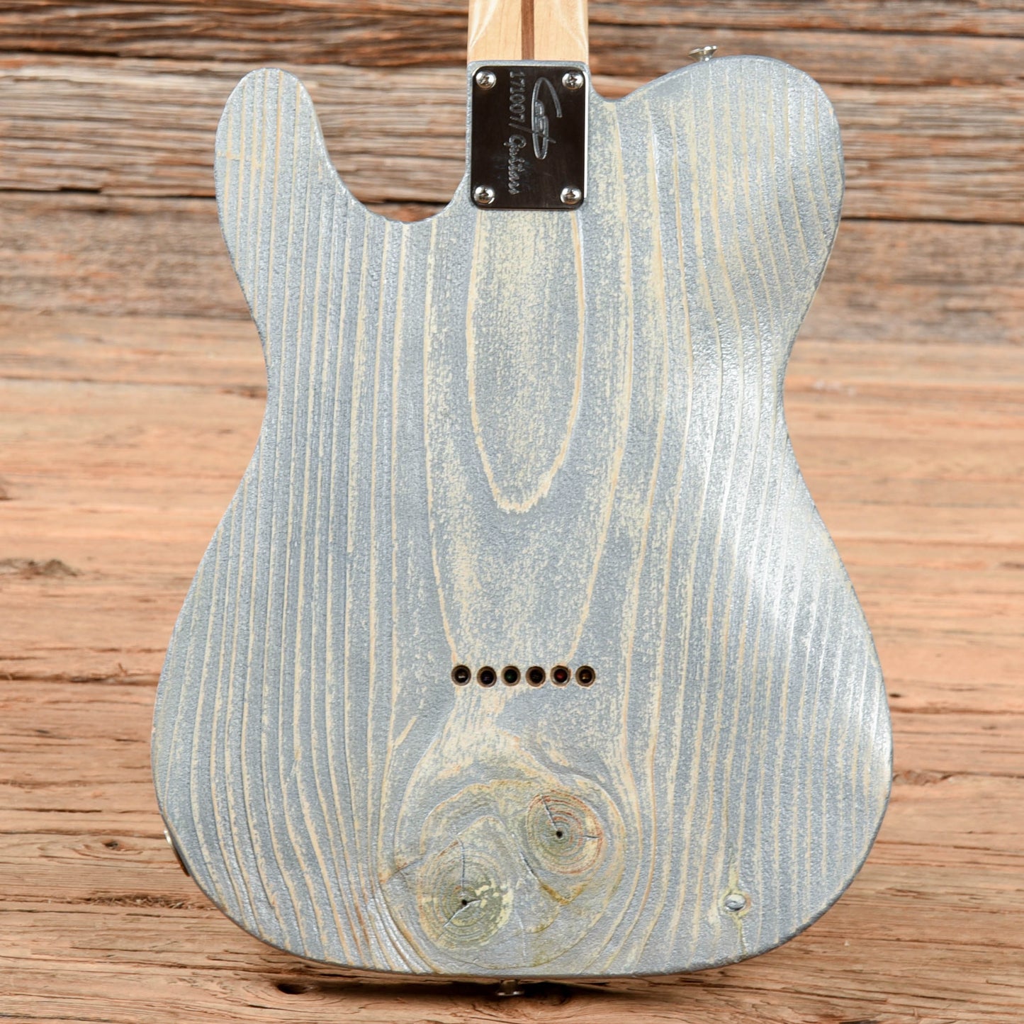 Coop Rescue T Worn Blue Electric Guitars / Solid Body