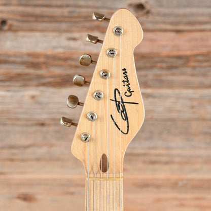 Coop Rescue T Worn Blue Electric Guitars / Solid Body