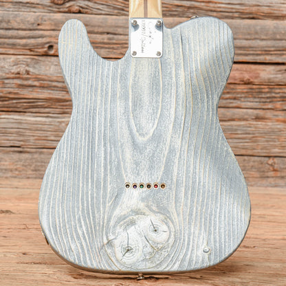 Coop Rescue T Worn Blue Electric Guitars / Solid Body