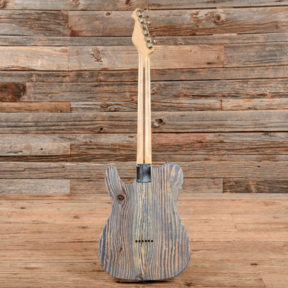 Coop Rescue T Worn Blue Electric Guitars / Solid Body