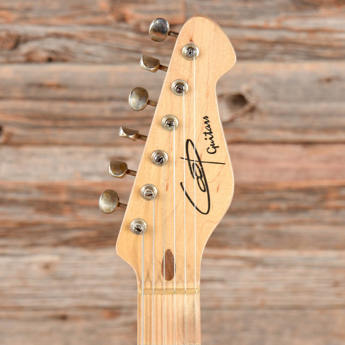 Coop Rescue T Worn Blue Electric Guitars / Solid Body