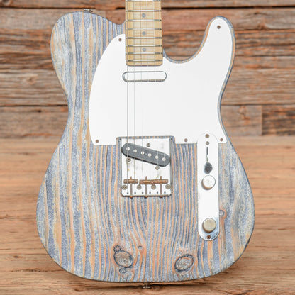 Coop Rescue T Worn Blue Electric Guitars / Solid Body