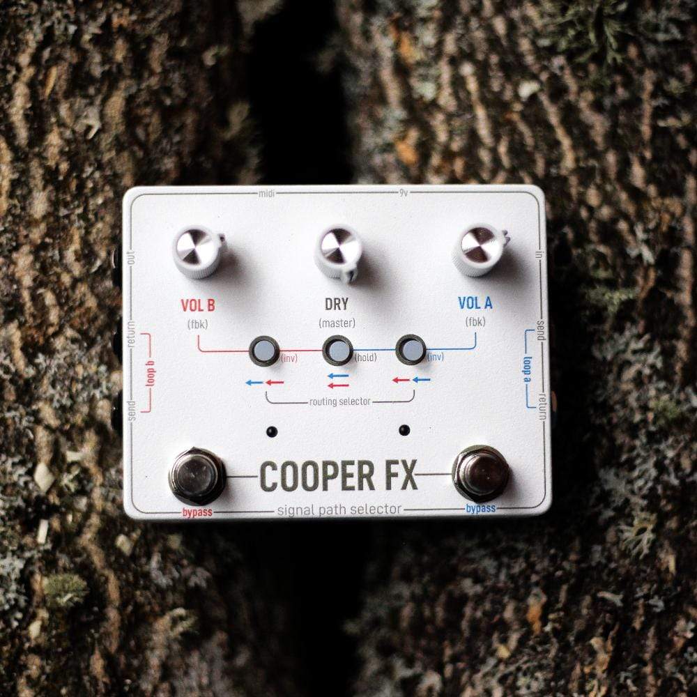 Cooper FX Signal Path Selector Pedal Effects and Pedals / Controllers, Volume and Expression