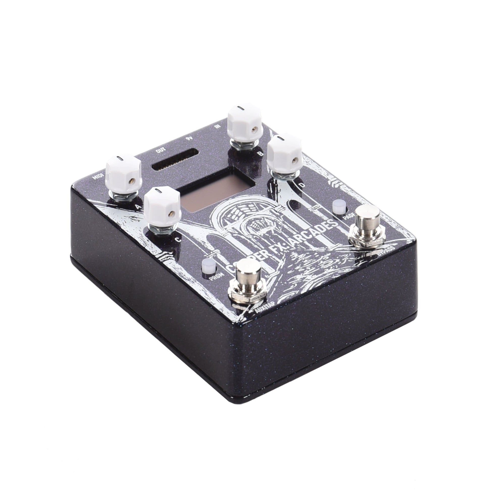 Cooper FX ARCADES Cartridge-Based Multi-Effect Pedal w/Pastiche Card Effects and Pedals / Multi-Effect Unit