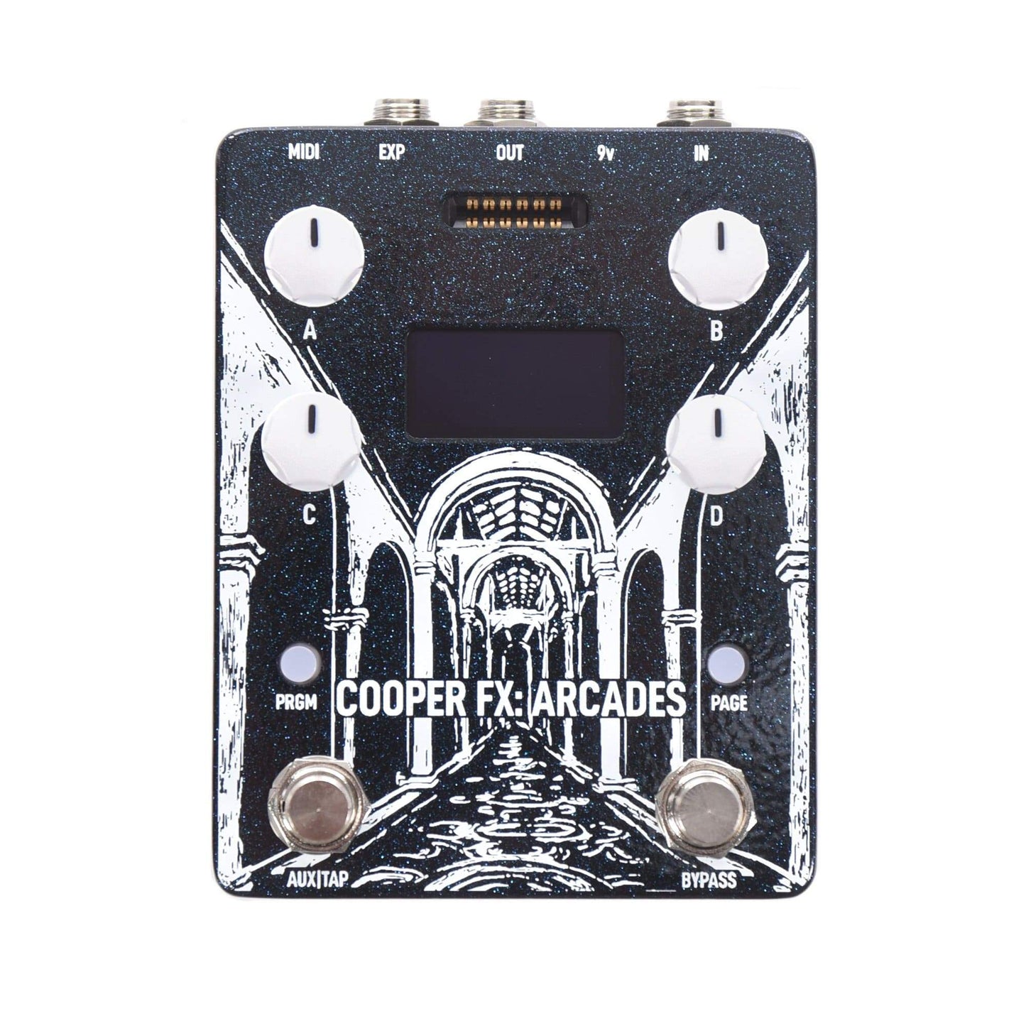 Cooper FX ARCADES Cartridge-Based Multi-Effect Pedal w/Pastiche Card Effects and Pedals / Multi-Effect Unit
