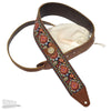 Copperpeace Original Gypsy Guitar Strap - Tan Baseball Leather Accessories / Straps