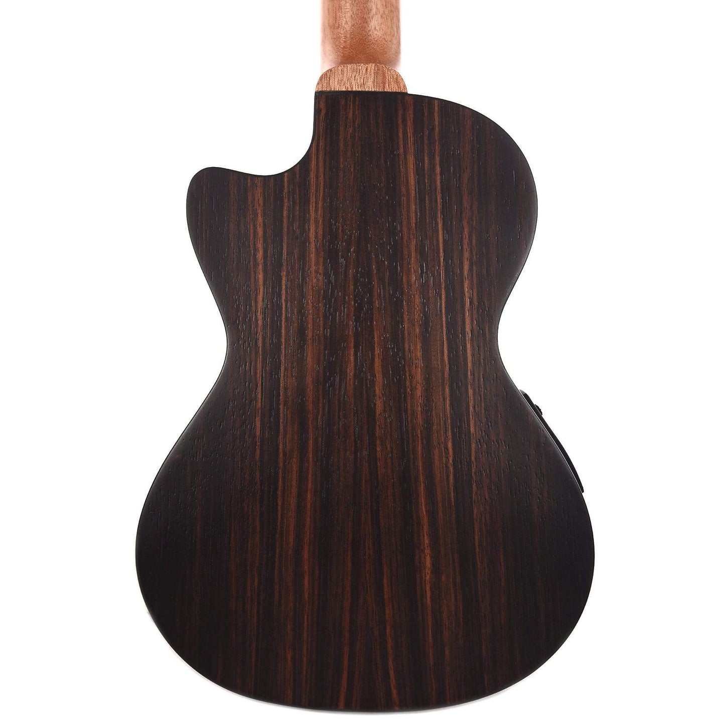 Cordoba 21T-CE Tenor Cutaway Acoustic/Electric Ukulele Exotic Striped Ebony Acoustic Guitars / Built-in Electronics